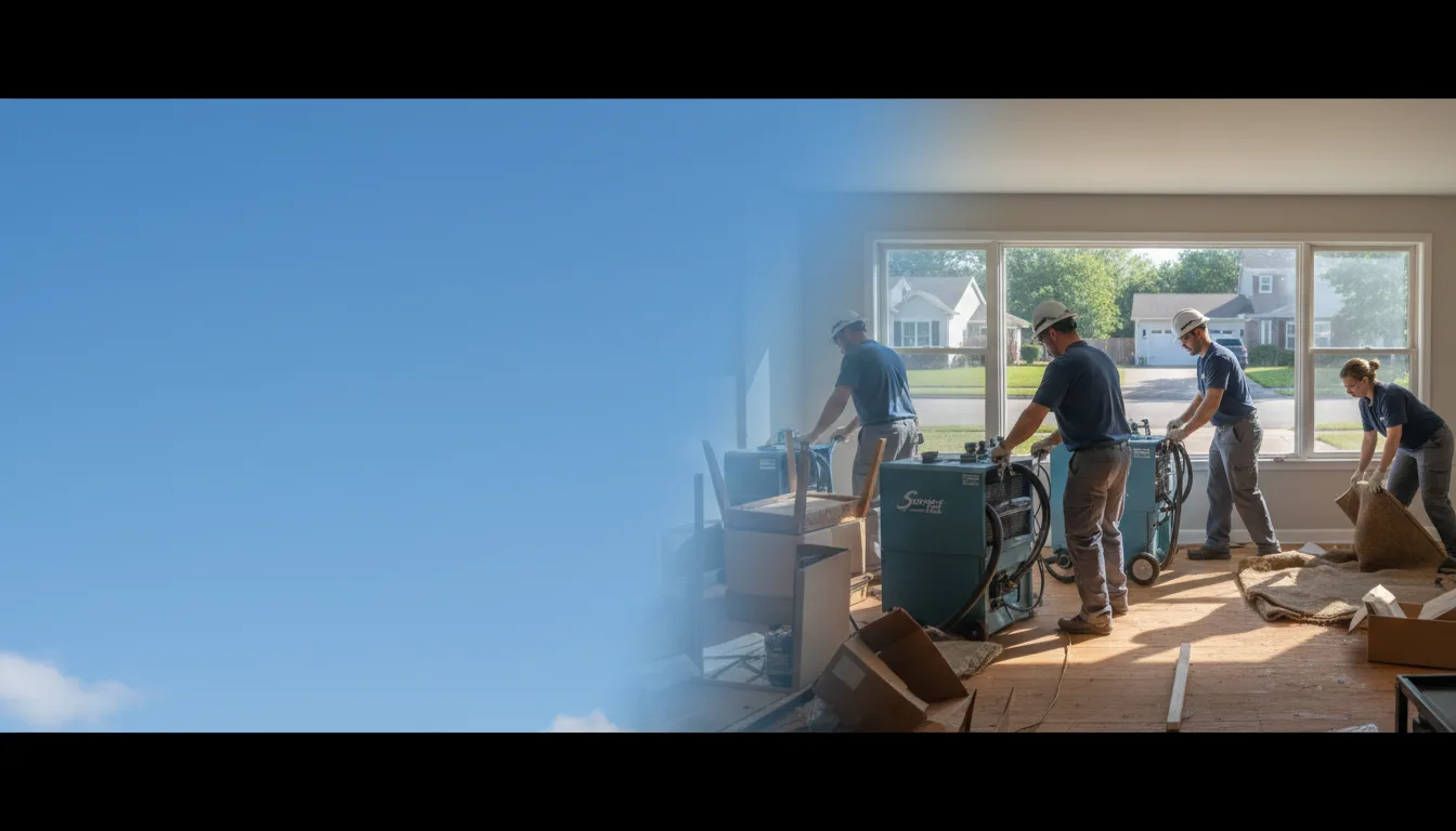 Flood Restoration in Sumava Resorts, IN near me